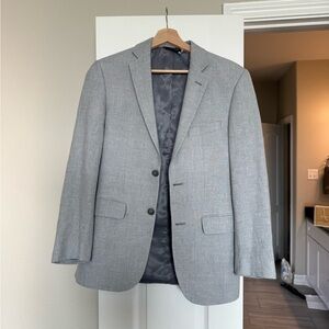 Jos. A. Bank Gray Sport Coat with Notched Lapels